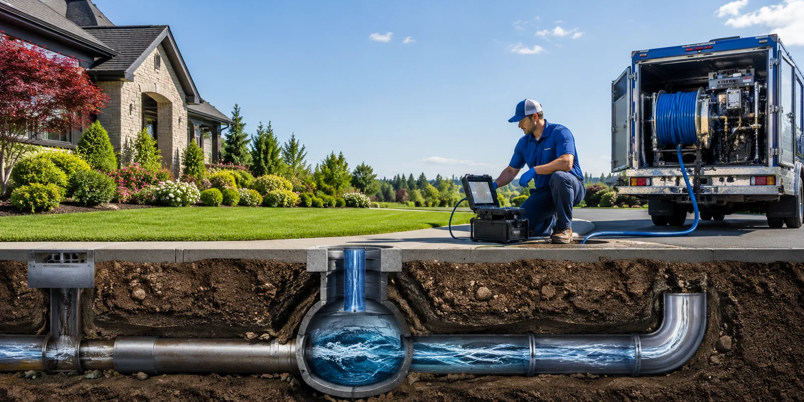 Drainage restoration information for Saratoga, IN